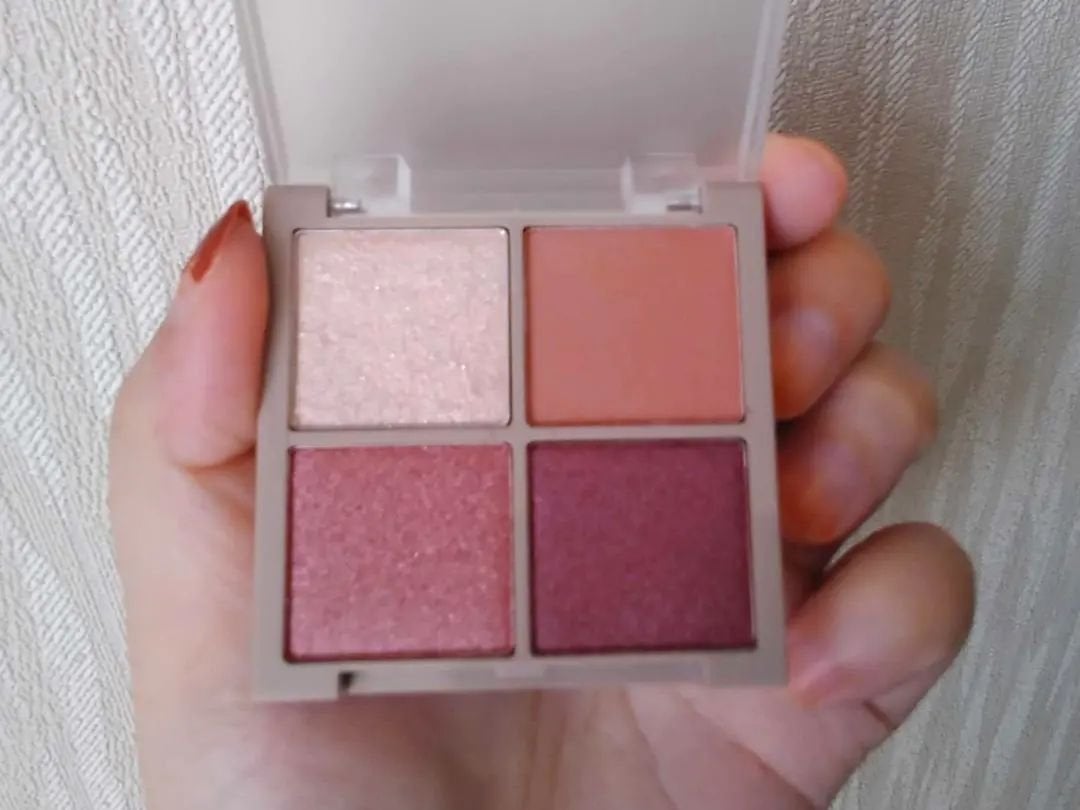 Lilytone 4色アイシャドウ/Lilytone/アイシャドウパレットを使ったクチコミ(6枚目)