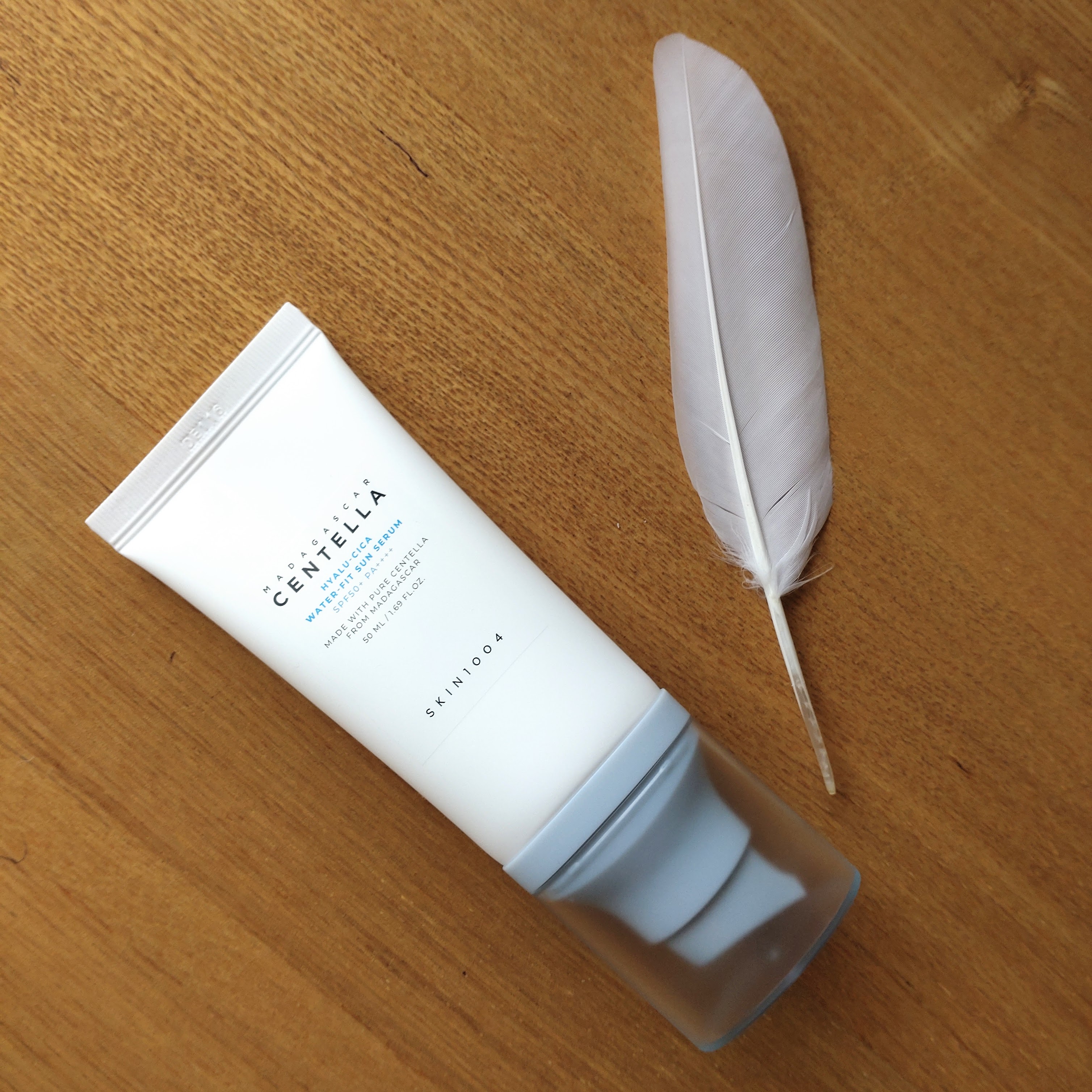 ヒアルーシカ ウォーターフィット サンセラム/SKIN1004/日焼け止めローションを使ったクチコミ（1枚目）