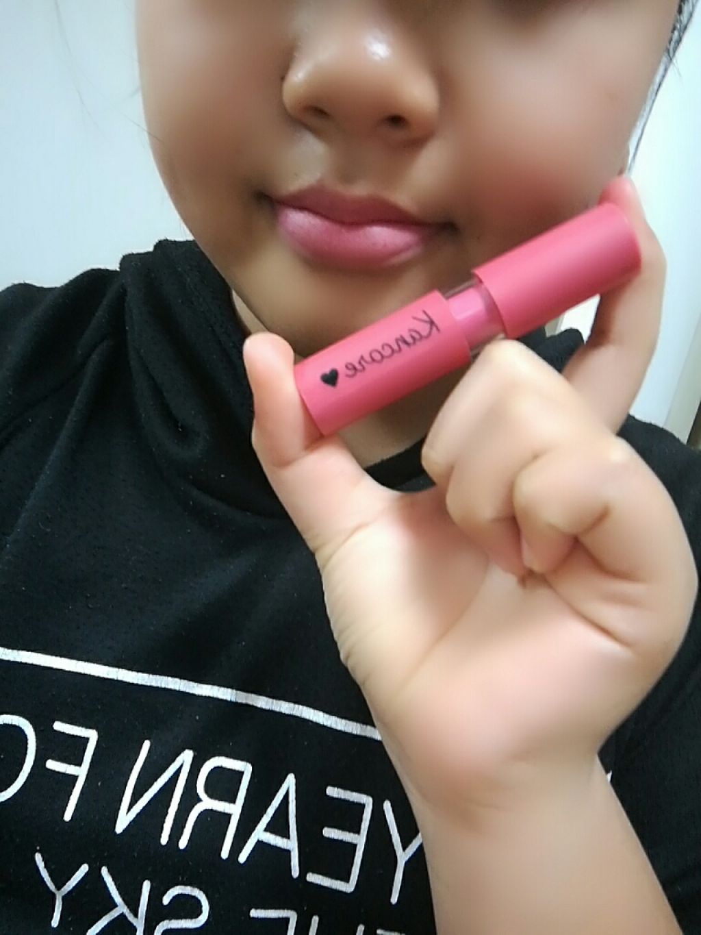 ラスティンググロスリップ/CEZANNE/口紅を使ったクチコミ(2枚目)