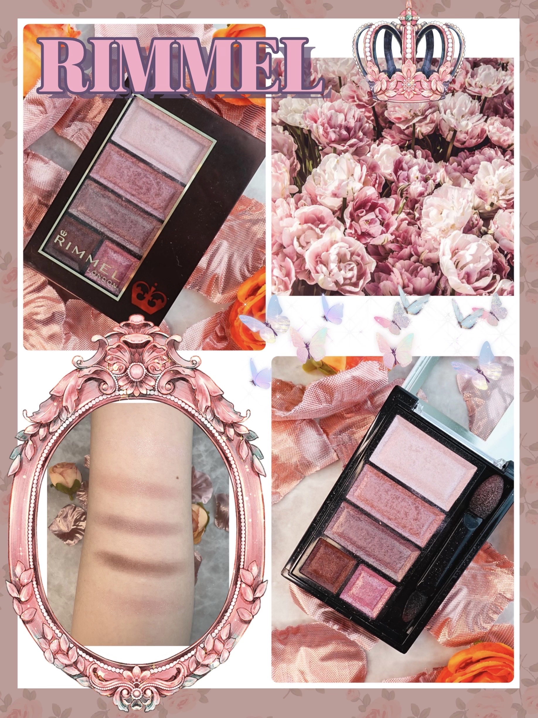 ショコラスウィート アイズ 019 ブルーベリーショコラ/リンメル ロンドン/アイシャドウパレットを使ったクチコミ（1枚目）