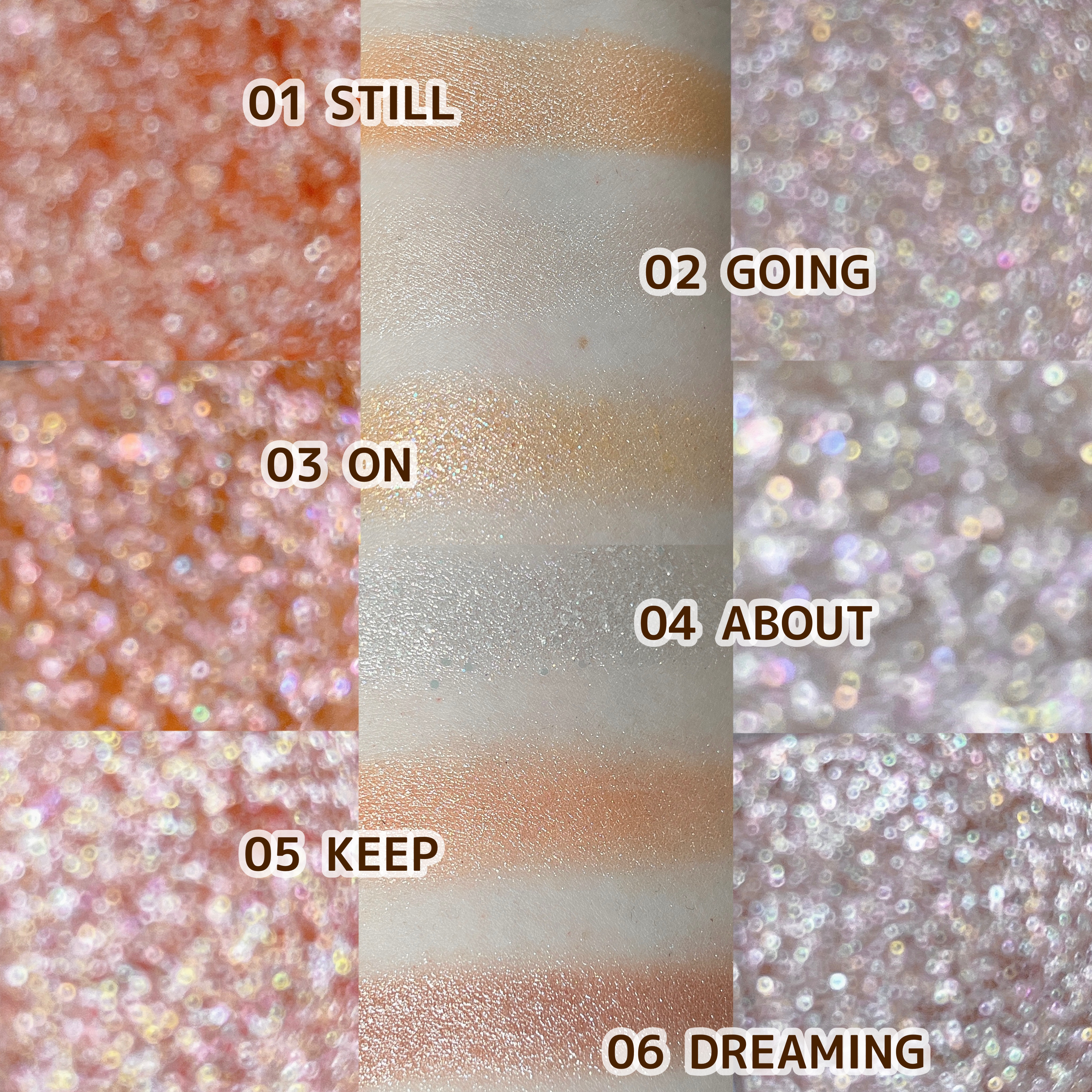 オーマイグリッターポップ/ABOUT TONE/アイシャドウパレットを使ったクチコミ（2枚目）