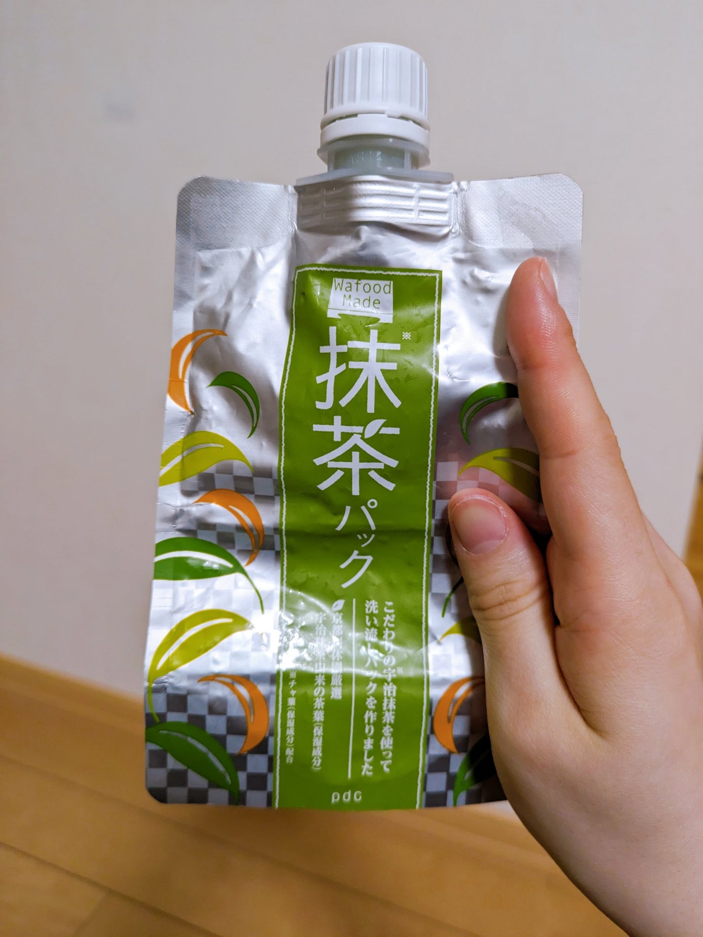 ワフードメイド 宇治抹茶パック/pdc/洗い流すパック・マスクを使ったクチコミ(1枚目)