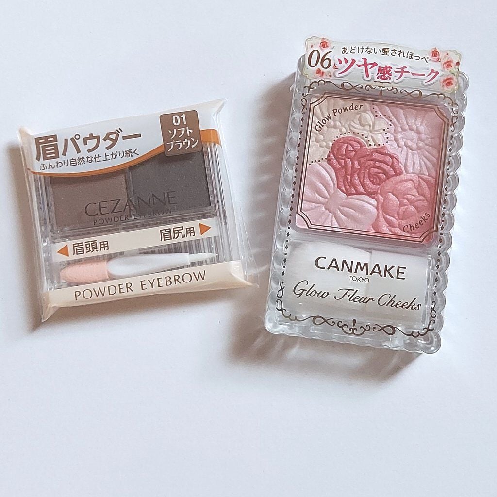 グロウフルールチークス/キャンメイク/パウダーチークを使ったクチコミ(4枚目)