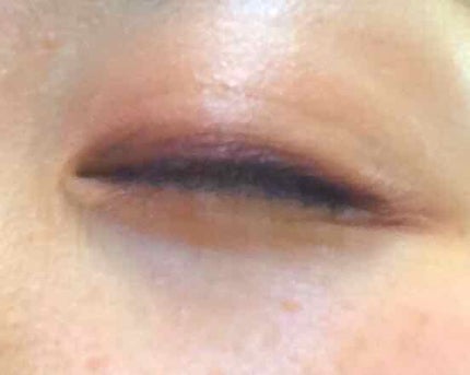 ジェルアイライナー/CEZANNE/ジェルアイライナーを使ったクチコミ(2枚目)