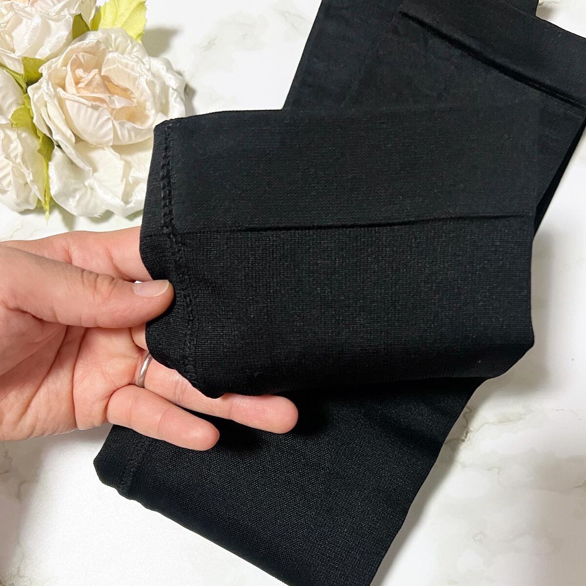 ベルミススリムレギンス/BELMISE/着圧ソックス・レギンスを使ったクチコミ（2枚目）