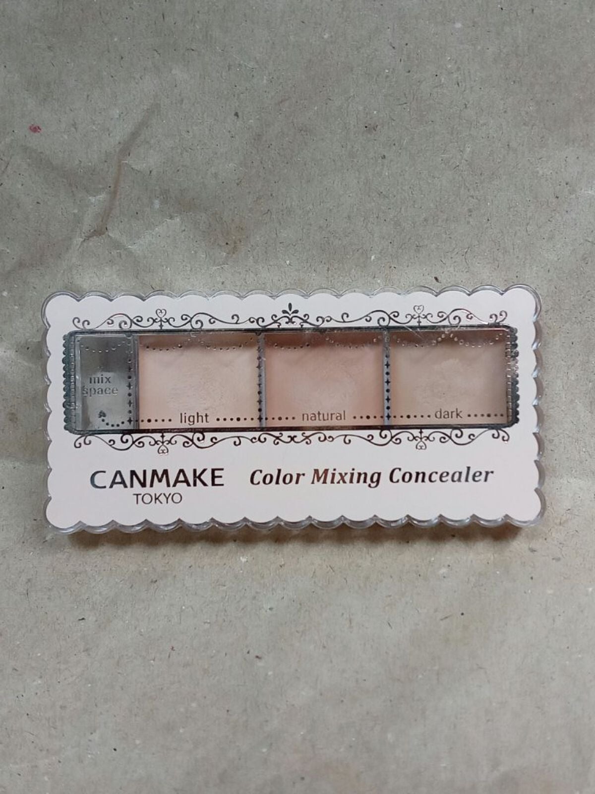 カラーミキシングコンシーラー/キャンメイク/パレットコンシーラーを使ったクチコミ(1枚目)
