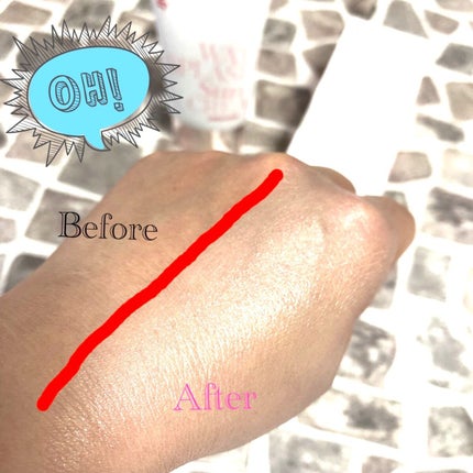 ウォータースプラッシュサンクリーム セラミド/espoir/日焼け止めクリームを使ったクチコミ(3枚目)