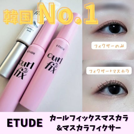 マスカラフィクサー パーフェクトラッシュ/ETUDE/マスカラ下地を使ったクチコミ(1枚目)