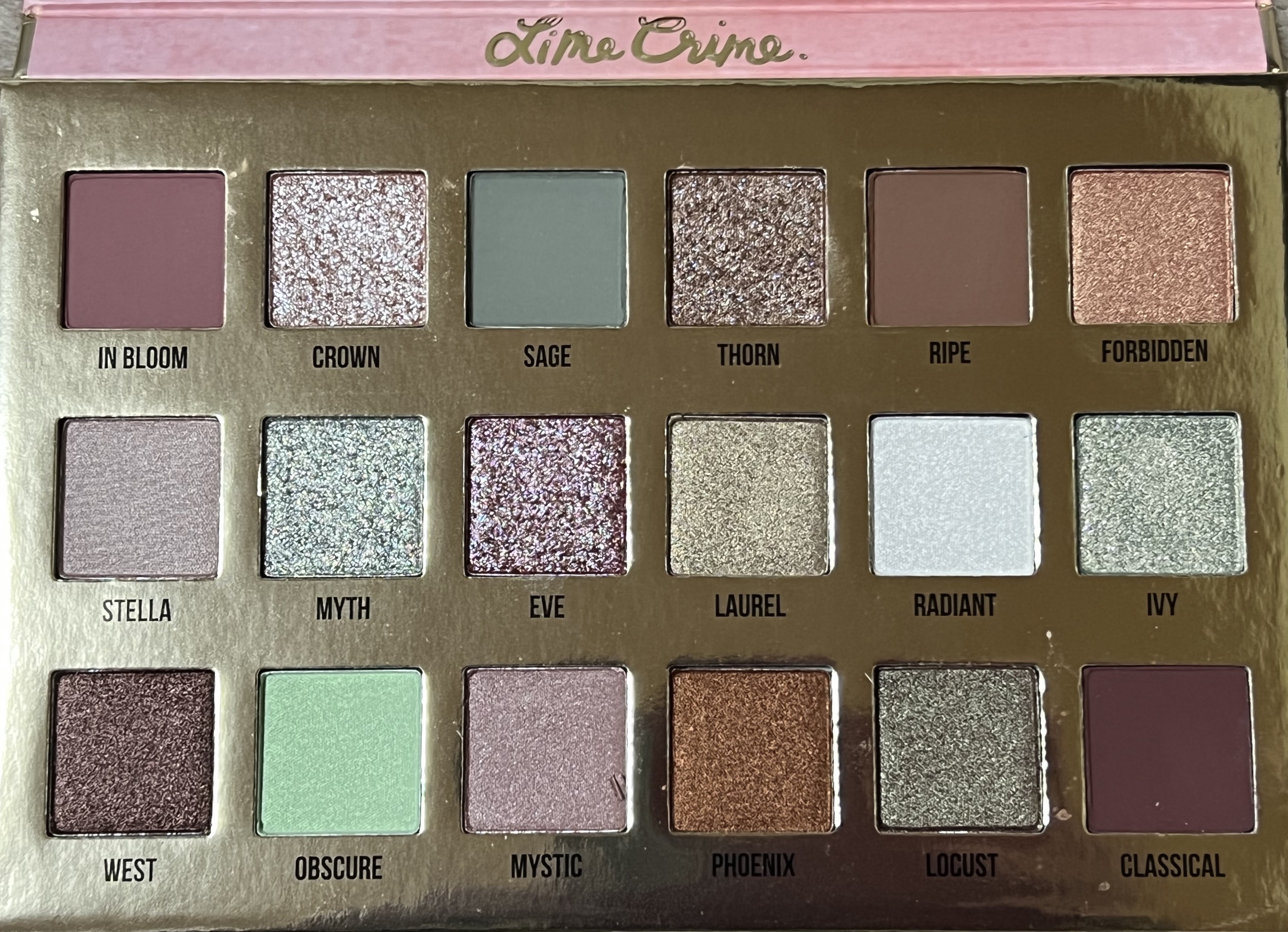 ヴィーナス XL 2 アイシャドウ パレット/Lime Crime(海外)/アイシャドウパレットを使ったクチコミ（1枚目）