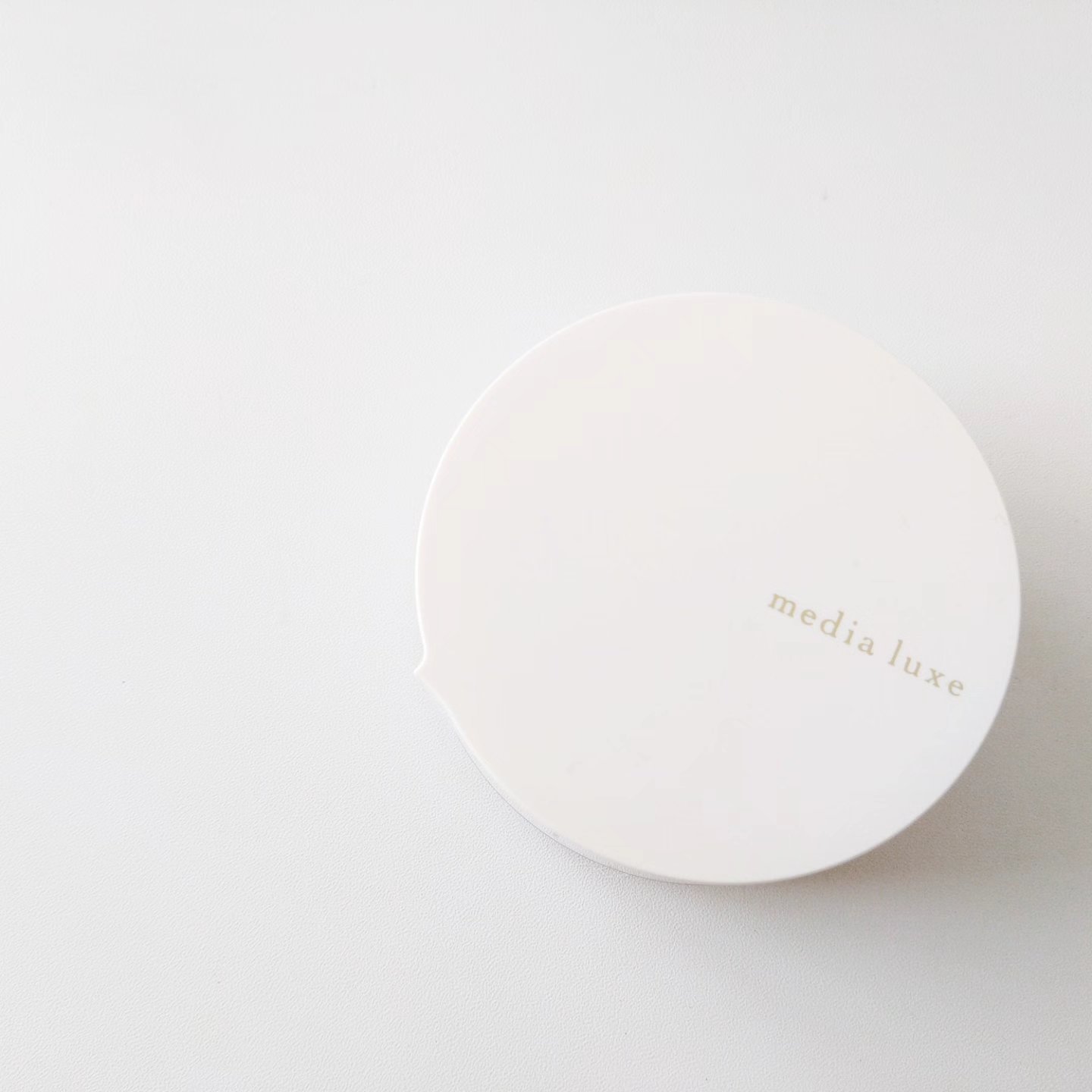 フェイスパウダー/media luxe/ルースパウダーを使ったクチコミ（2枚目）