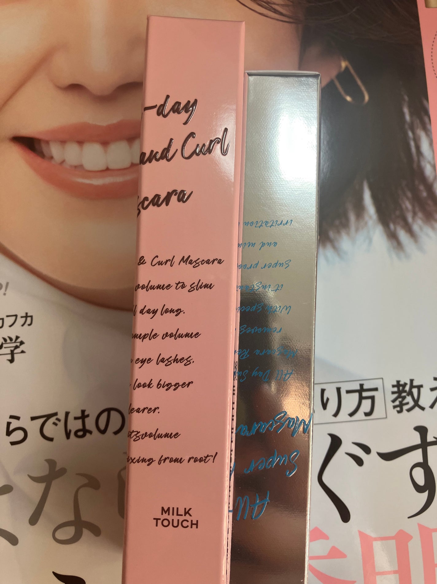 オールデイ ボリュームアンドカールマスカラ/Milk Touch/マスカラを使ったクチコミ(2枚目)