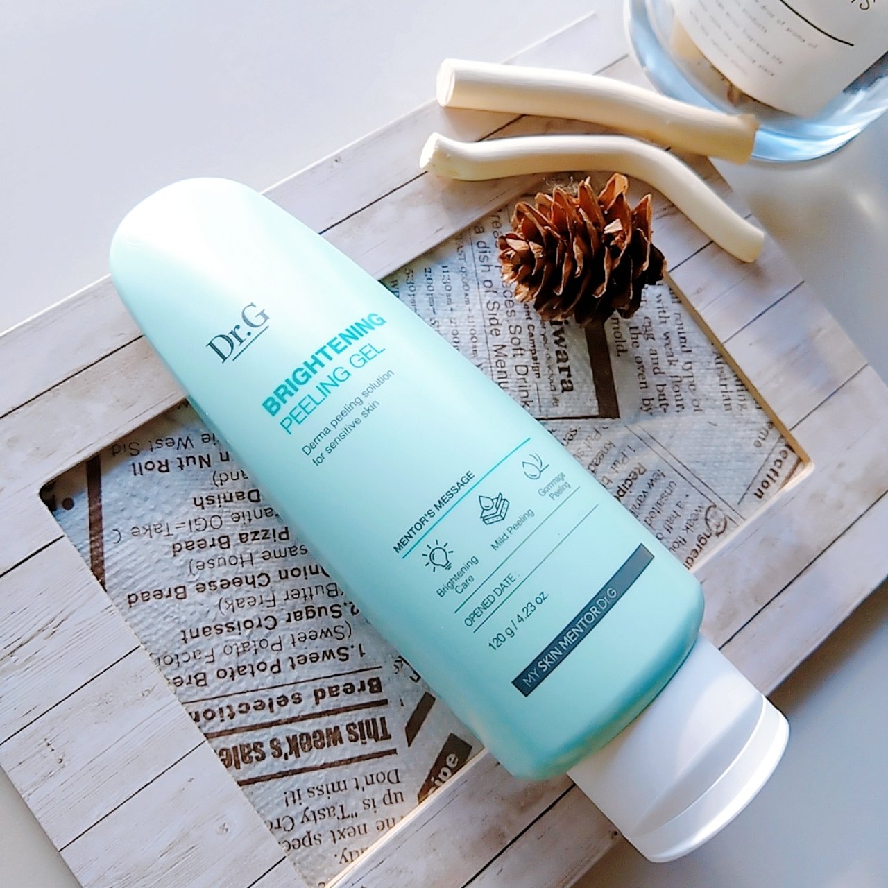 ブライトニングピーリングジェル/Dr.G/ピーリングを使ったクチコミ（1枚目）