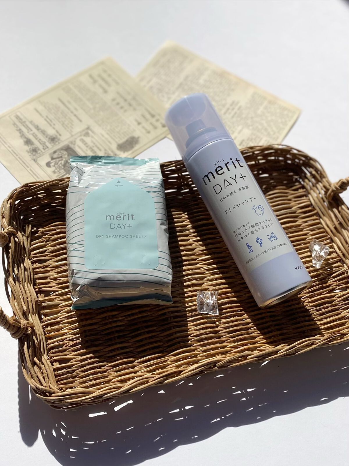 メリット ドライシャンプーシート すっきり爽快タイプ/メリット/ドライシャンプーを使ったクチコミ(7枚目)