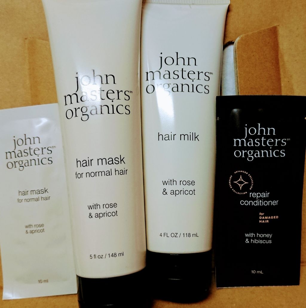 R&Aヘアマスク/john masters organics/ヘアマスク・ヘアパックを使ったクチコミ（1枚目）