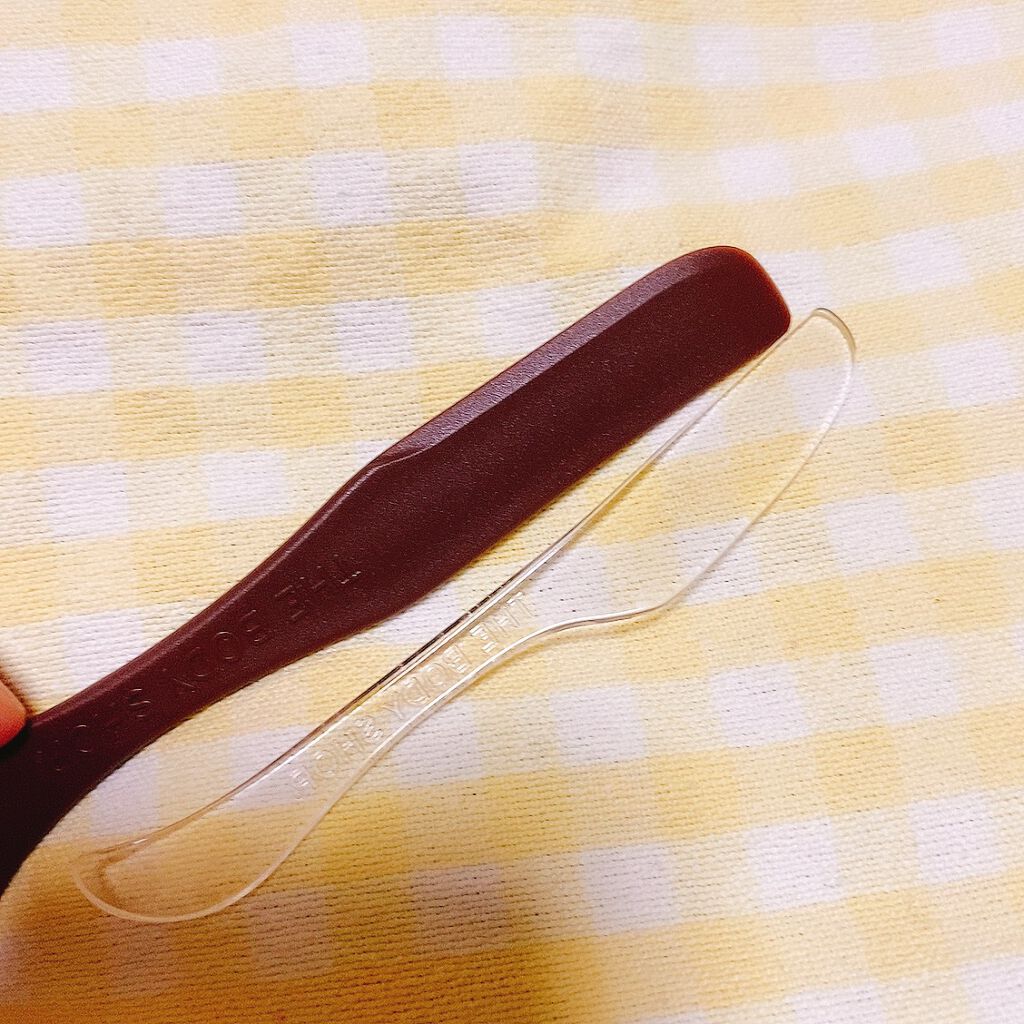 スプーン＆スパチュラ/THE BODY SHOP/その他化粧小物を使ったクチコミ（3枚目）