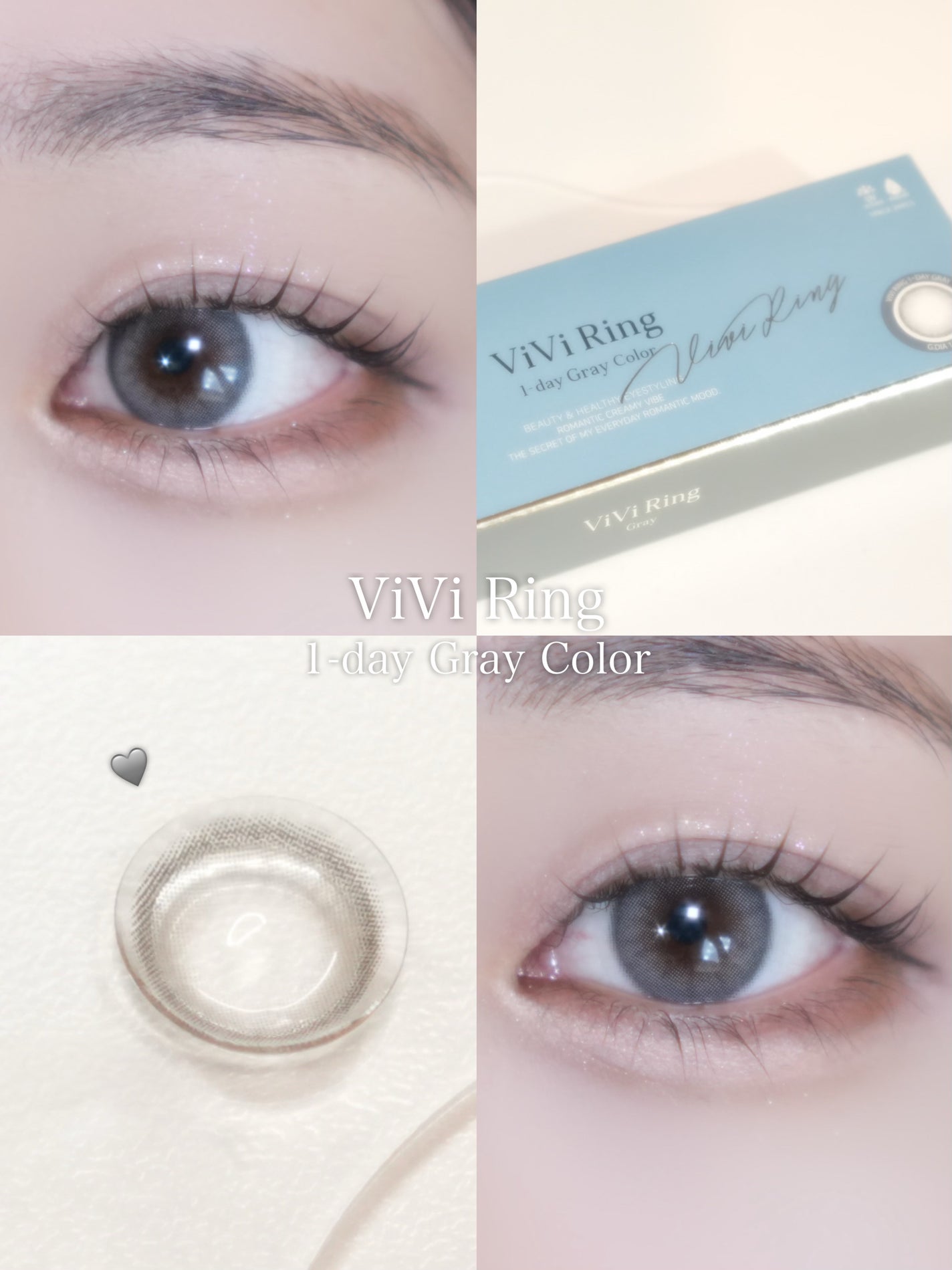 ViVi Ring 1day/OLENS/ワンデー(1DAY)カラコンを使ったクチコミ(1枚目)