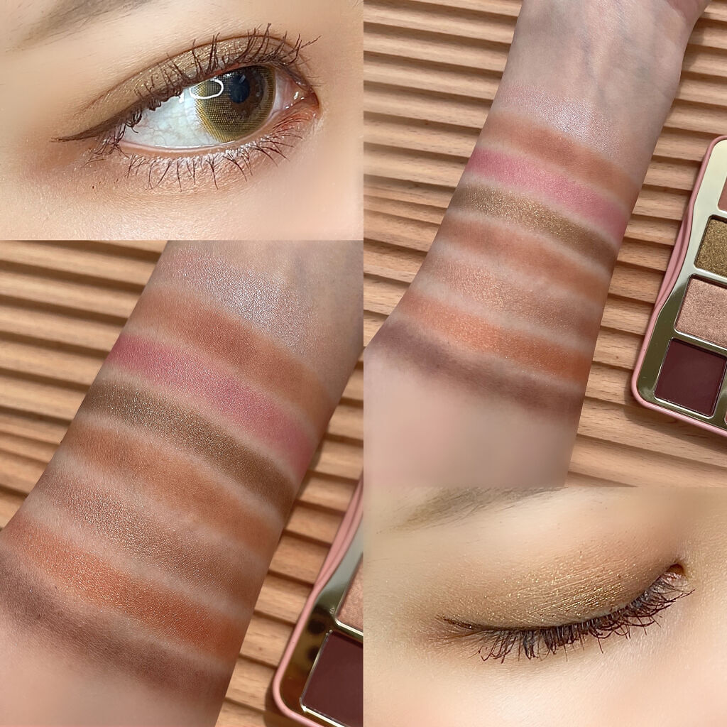 シェイク ユア パーム パームズ ミニ アイシャドウ パレット/Too Faced/アイシャドウパレットを使ったクチコミ（2枚目）