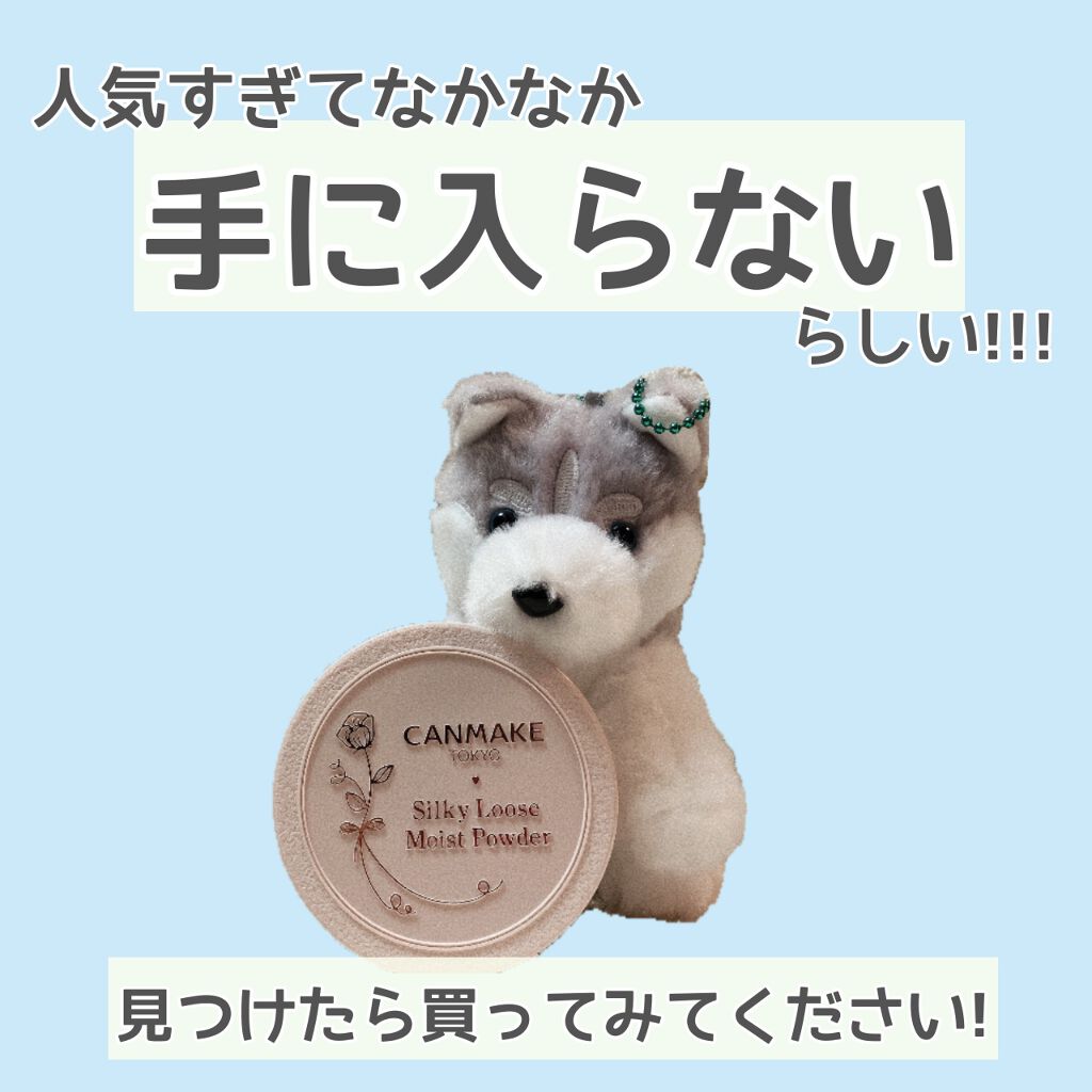 シルキールースモイストパウダー/キャンメイク/ルースパウダーを使ったクチコミ(7枚目)