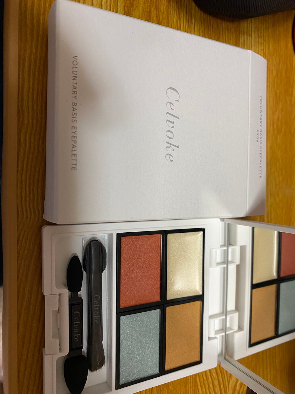 ヴォランタリーベイシス アイパレット/Celvoke/アイシャドウパレットを使ったクチコミ(1枚目)