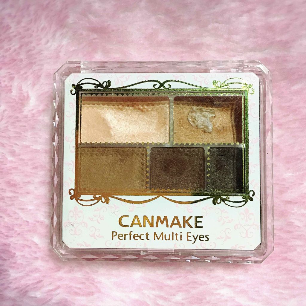 パーフェクトマルチアイズ/キャンメイク/アイシャドウパレットを使ったクチコミ(1枚目)