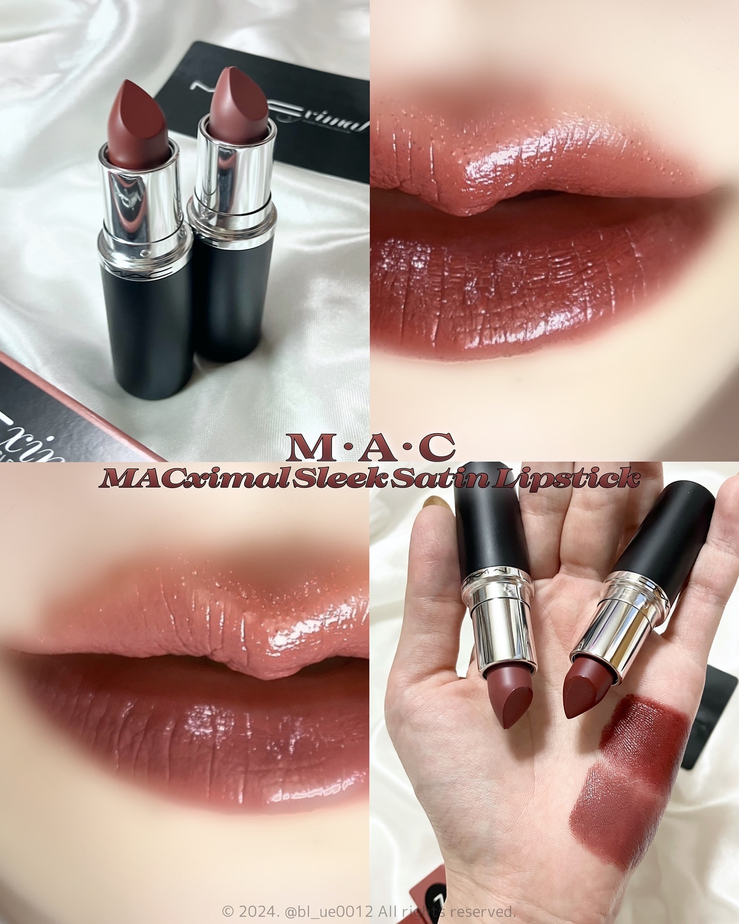 マキシマル スリーク サテン リップスティック/M・A・C/口紅を使ったクチコミ（1枚目）