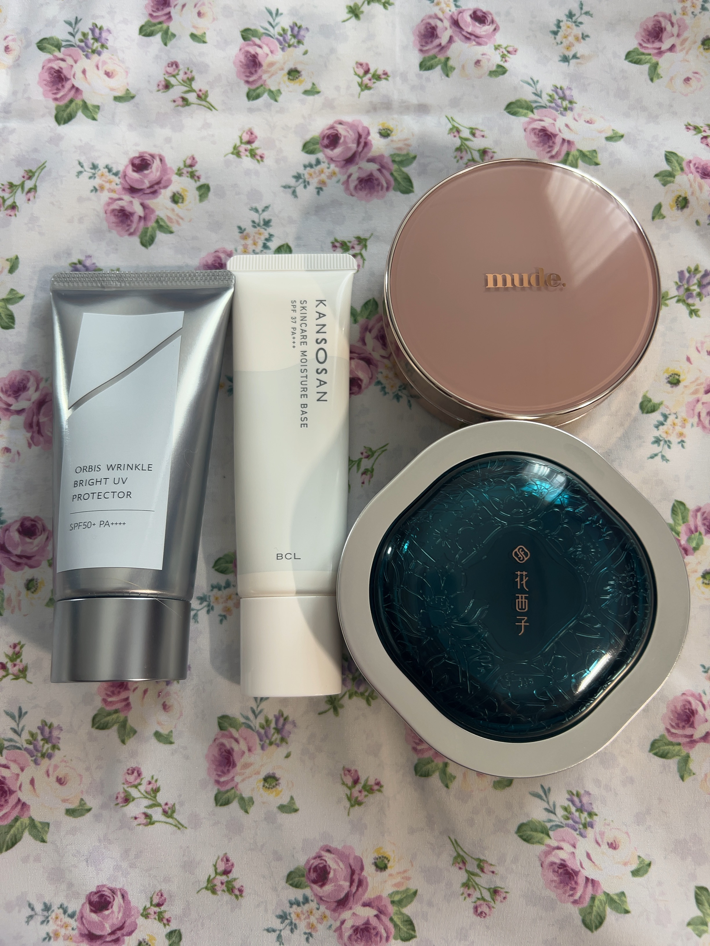 玉女桃花ルースパウダー K01 ナチュラルパール/花西子/ルースパウダーを使ったクチコミ（1枚目）