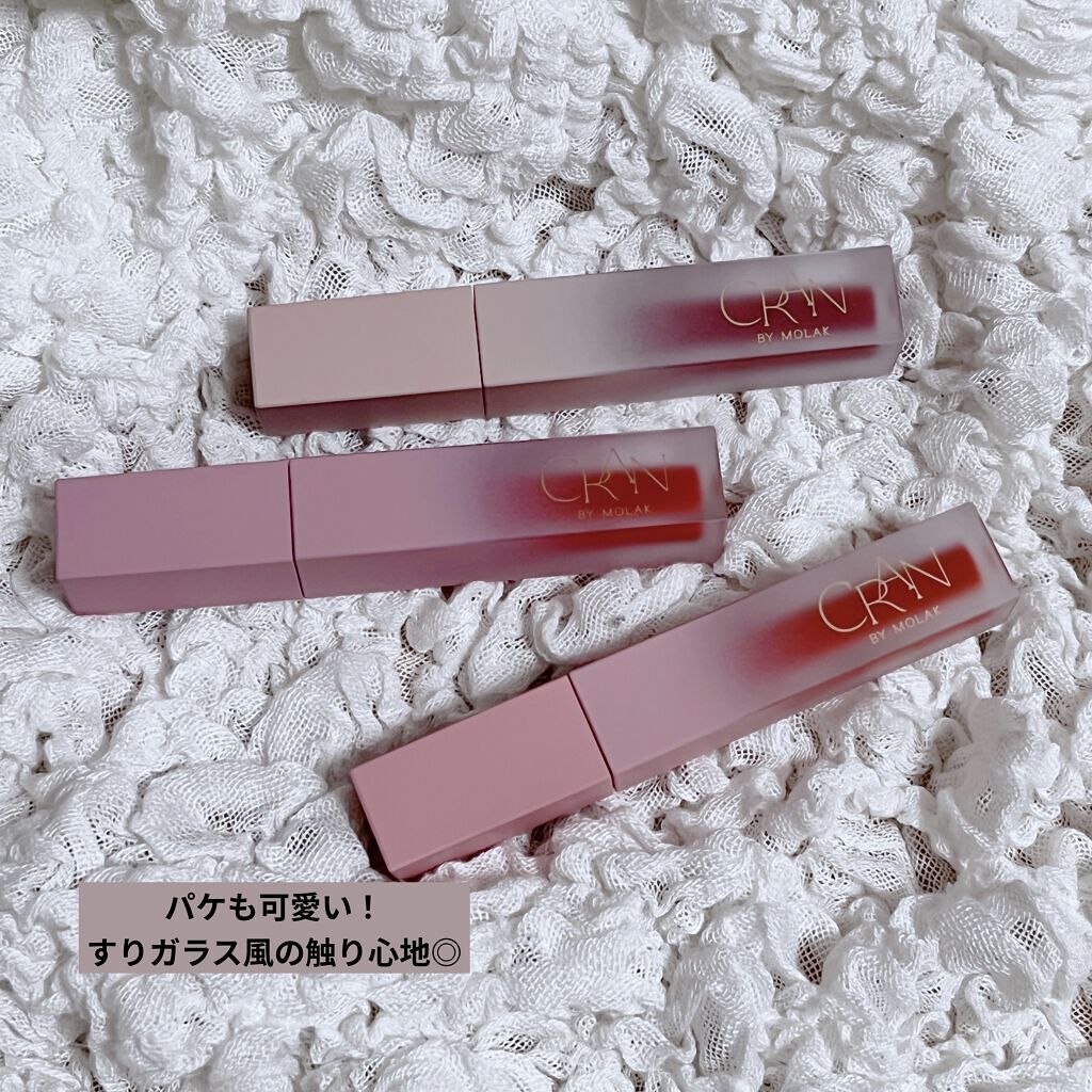 BLOOM JELLY TINT /CRAN BY MOLAK /口紅を使ったクチコミ（2枚目）