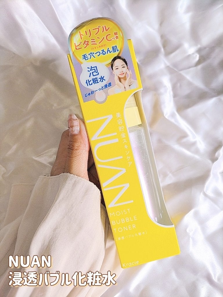 浸透バブル化粧水/NUAN/化粧水を使ったクチコミ(2枚目)