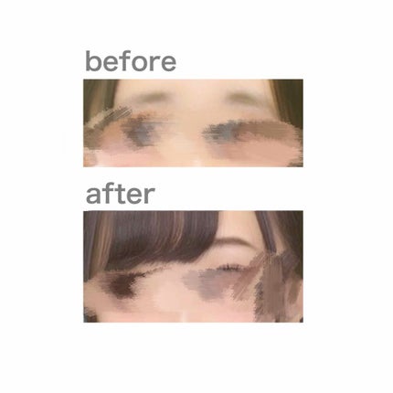 カラーリングアイブロウ/ヘビーローテーション/眉マスカラを使ったクチコミ(2枚目)