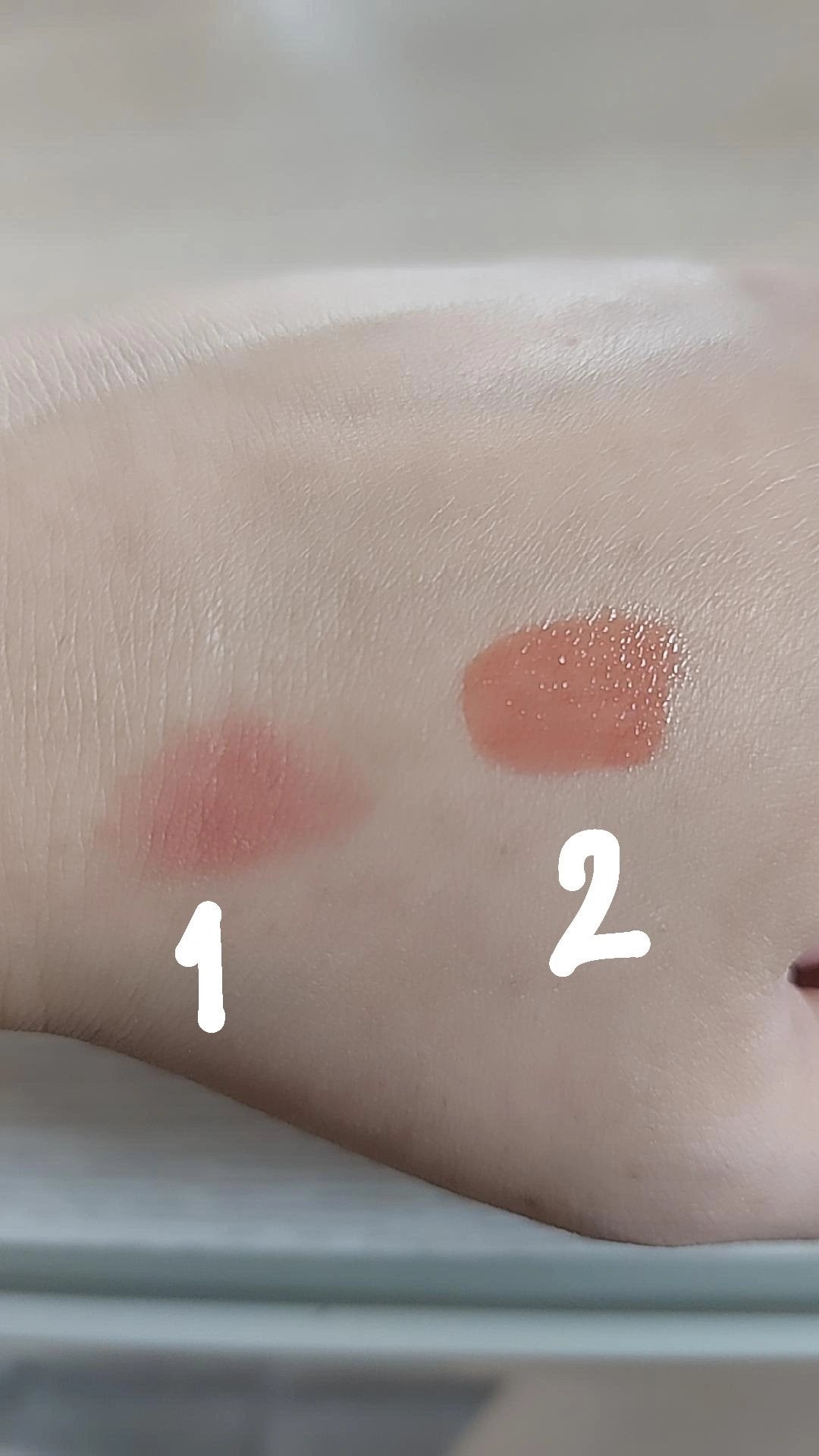 ウォータリーティントリップ/CEZANNE/リップティントを使ったクチコミ(2枚目)