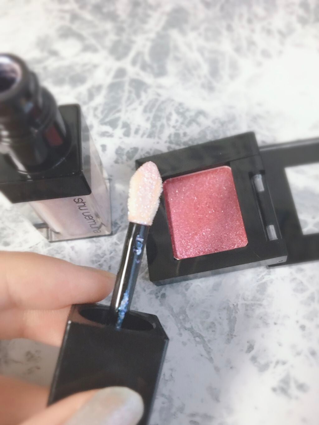 プレスド アイシャドー(レフィル)/shu uemura/単色アイシャドウを使ったクチコミ(3枚目)