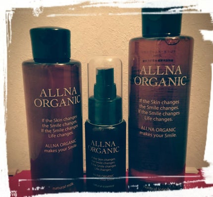 ALLNA ORGANIC 化粧水&美容液&乳液 スキンケアセットのクチコミ「オルナオーガニック(MADE IN JAPAN)の基礎化粧品を購入しました。
長年使っていた.....」(1枚目)