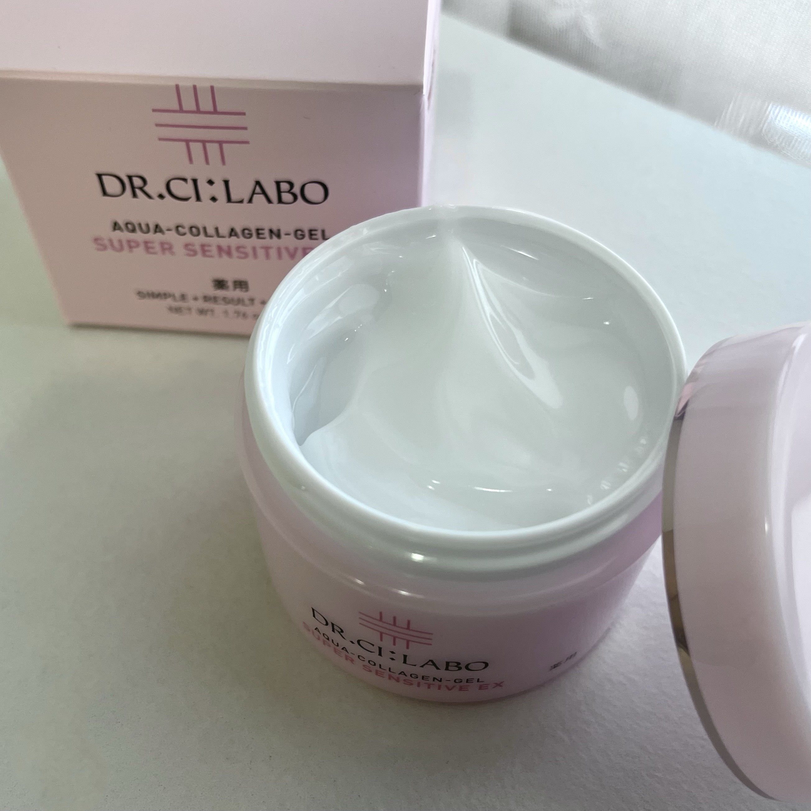 薬用アクアコラーゲンゲル スーパーセンシティブEX/ドクターシーラボⓇ/オールインワン化粧品を使ったクチコミ（3枚目）
