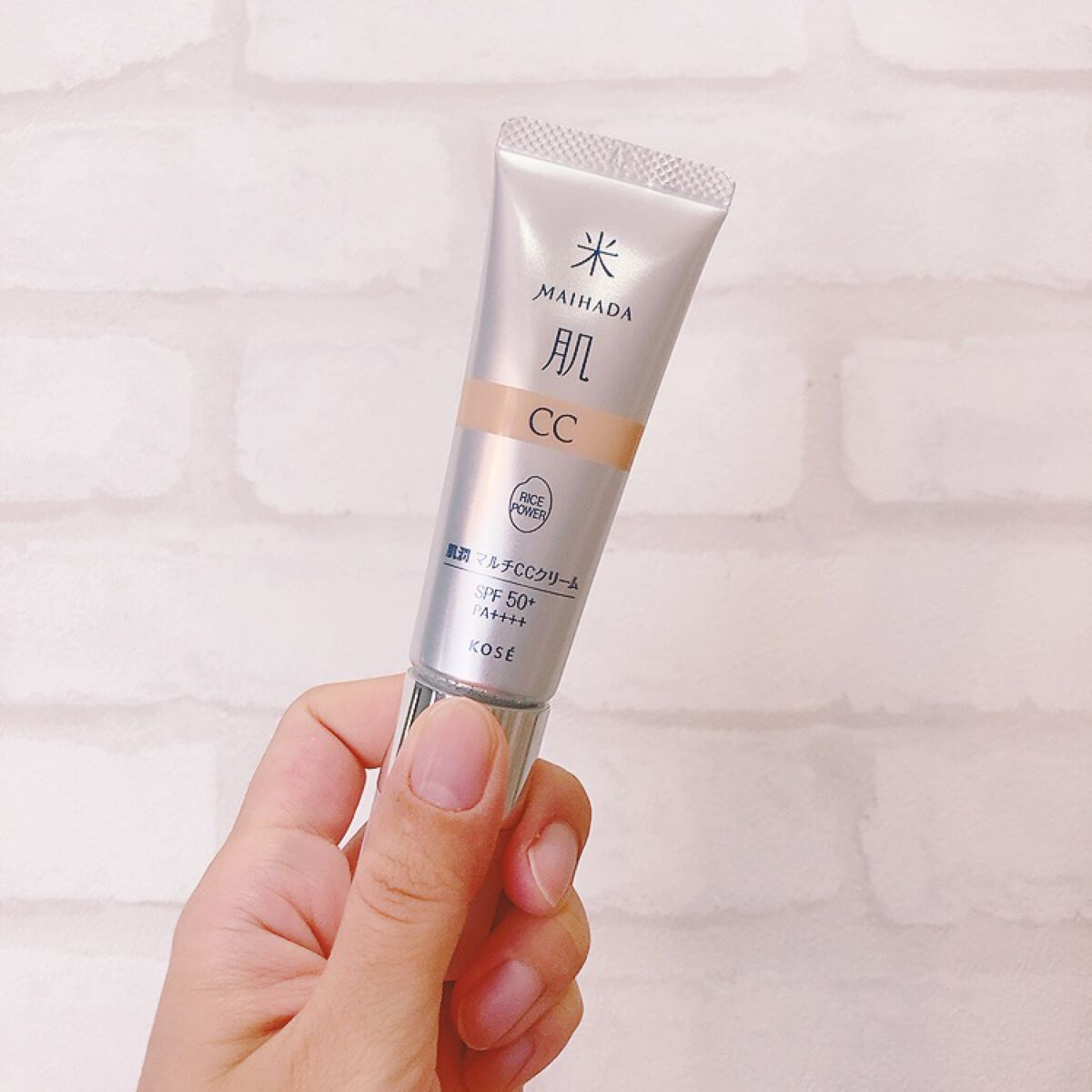 肌潤 マルチCCクリーム/米肌/CCクリームを使ったクチコミ(1枚目)