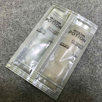 リペアシャンプー/ヘアトリートメント/mixim POTION/シャンプー・コンディショナーを使ったクチコミ(1枚目)