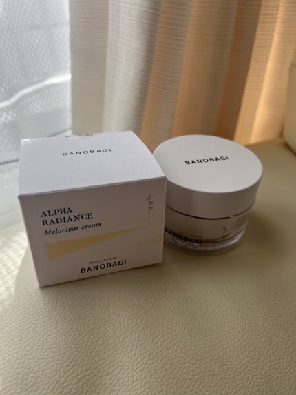 アルファラディアンスメラクリア クリーム/BANOBAGI/フェイスクリームを使ったクチコミ(1枚目)