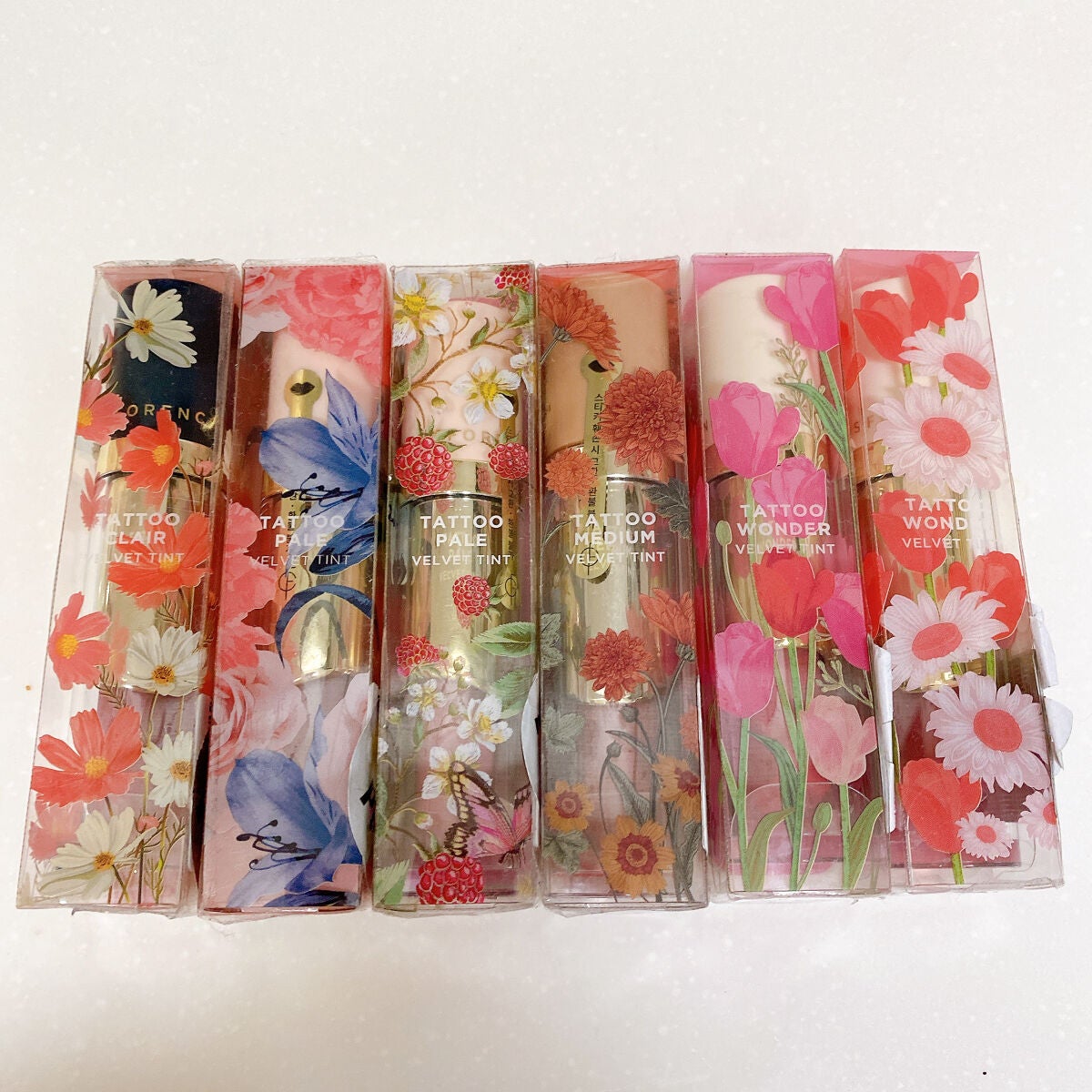 タトゥーベルベットティント/フォレンコス/リップティントを使ったクチコミ(1枚目)