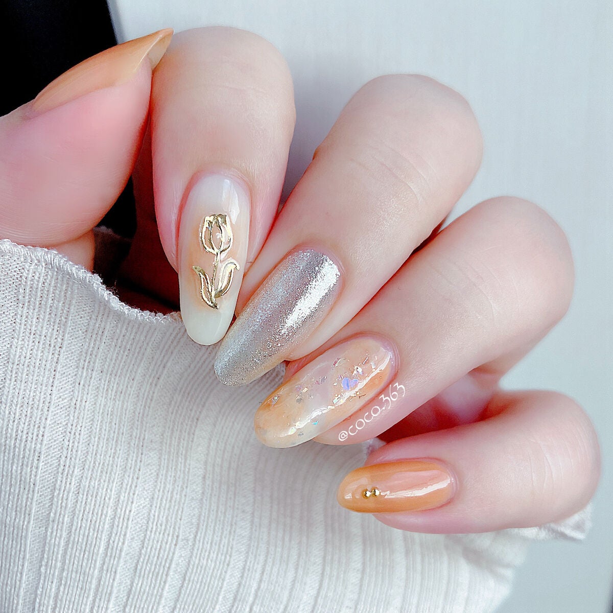 カラフルネイルズ/キャンメイク/マニキュアを使ったクチコミ(4枚目)