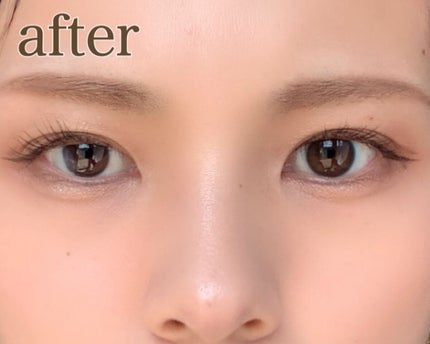 描くふたえアイライナー/CEZANNE/リキッドアイライナーを使ったクチコミ(4枚目)