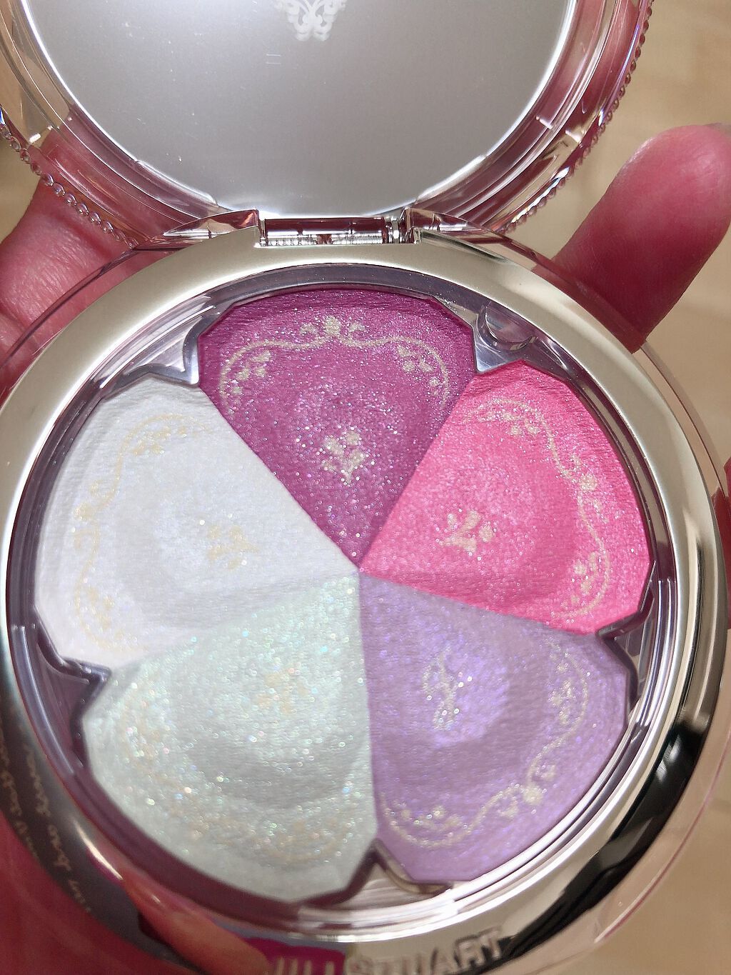 ジルスチュアート ブルーム ミックスブラッシュ コンパクト 17 dreamy ranunculus/JILL STUART/パウダーチークを使ったクチコミ（2枚目）