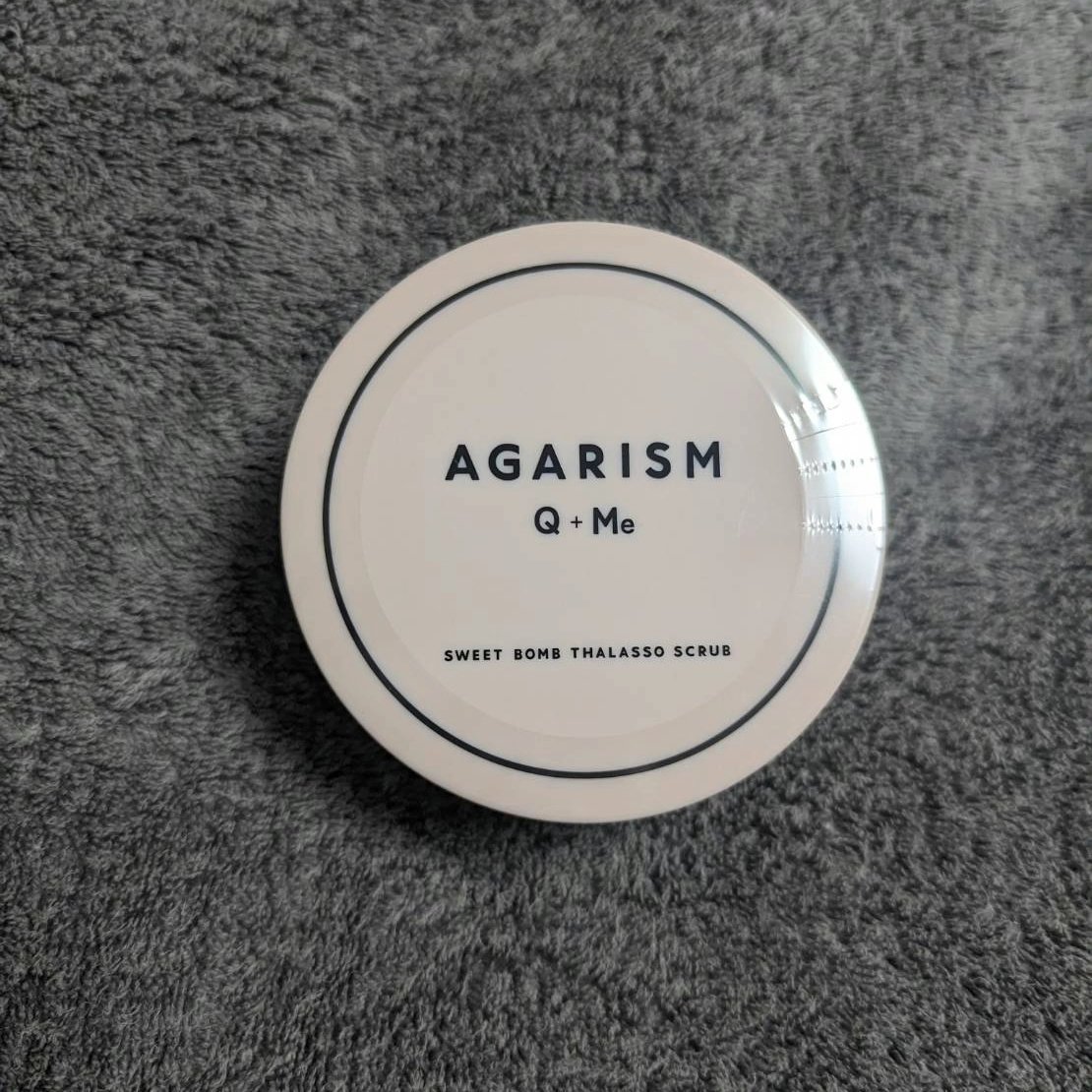 Q+Me スウィート ボム タラソ スクラブ/AGARISM/バストケア・ヒップケアを使ったクチコミ（1枚目）