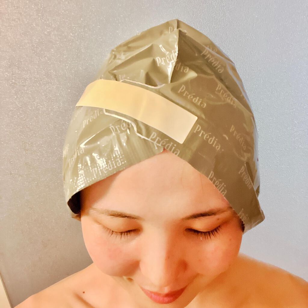 トリートメント in ヘアキャップ/Prédia/洗い流すヘアトリートメントを使ったクチコミ（2枚目）