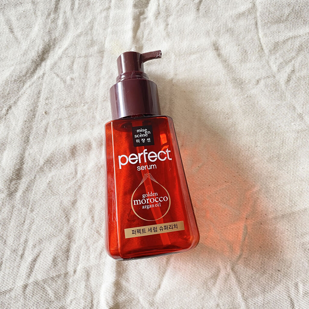 パーフェクト セラム リッチ/miseenscene/ヘアオイルを使ったクチコミ（1枚目）