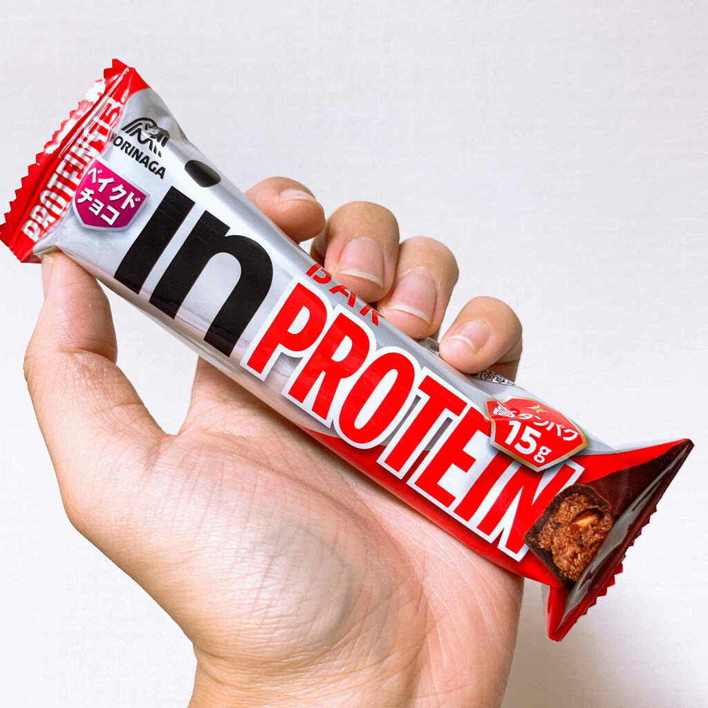 inバープロテイン/森永製菓/プロテインバーを使ったクチコミ（1枚目）