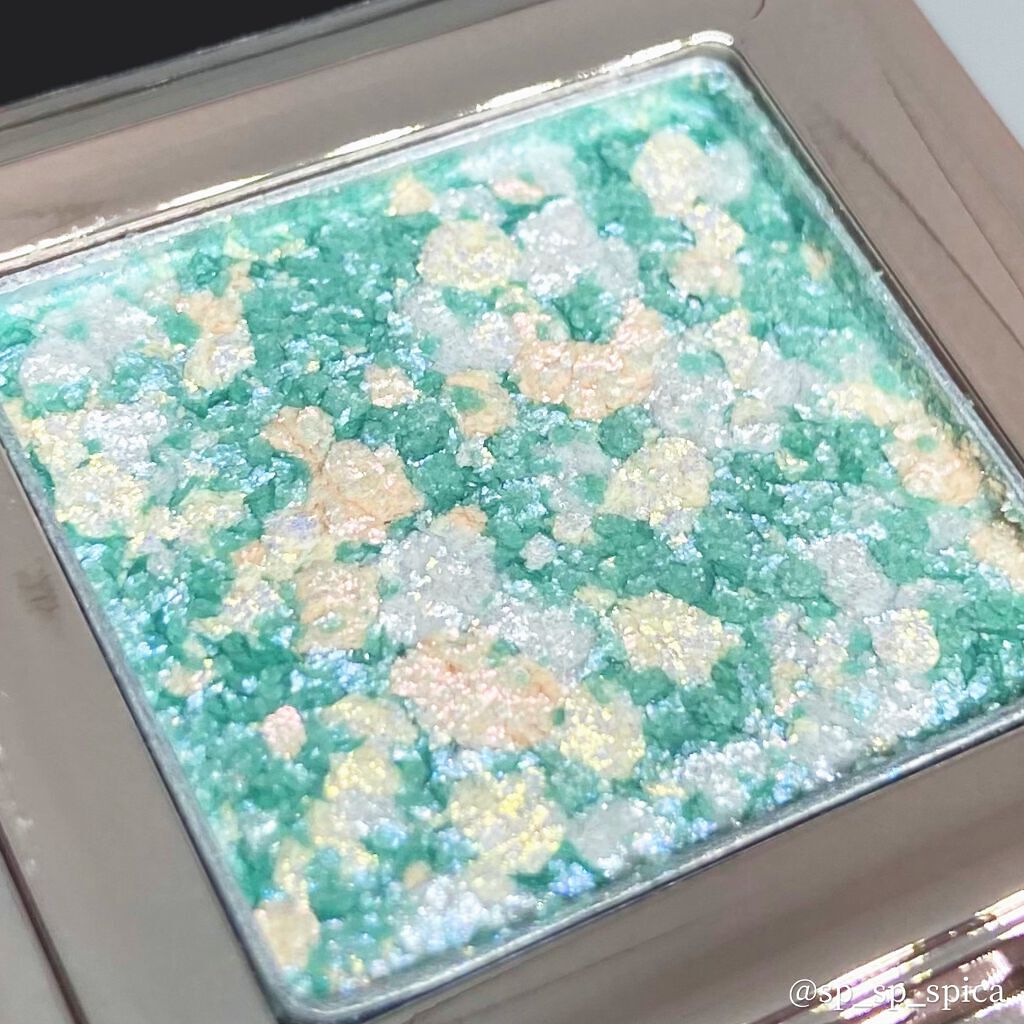 UR GLAM　MARBLE EYESHADOW 02/U R GLAM/単色アイシャドウを使ったクチコミ（3枚目）