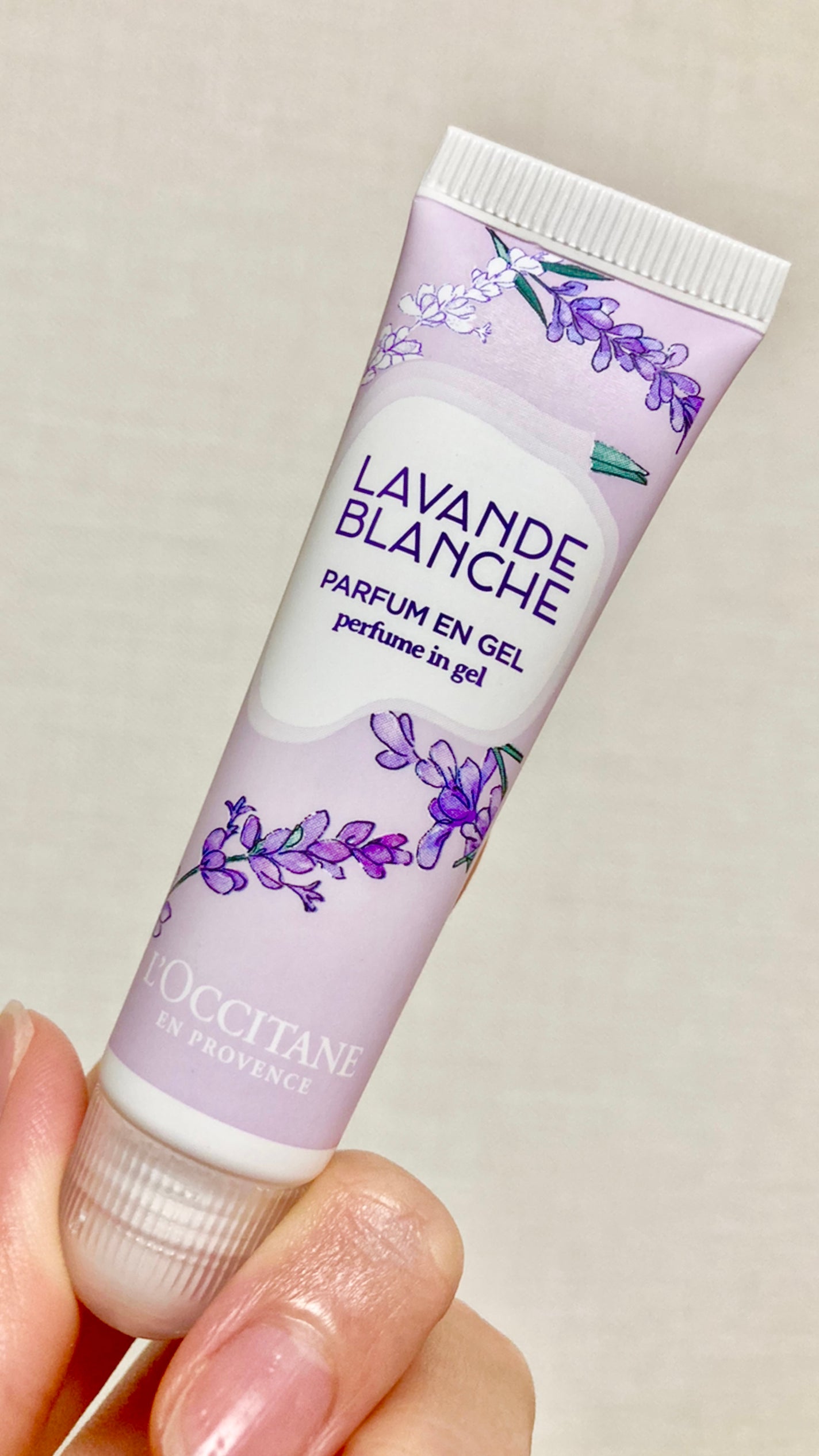 ホワイトラベンダー ジェリーフレグランス/L'OCCITANE/香水(レディース)を使ったクチコミ(1枚目)