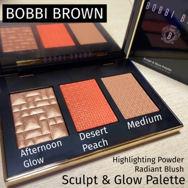 スカルプト & グロウ パレット/BOBBI BROWN/パウダーチークを使ったクチコミ（1枚目）