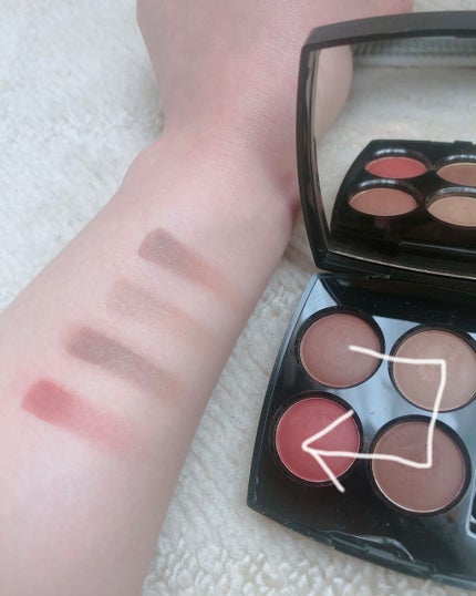 レ キャトル オンブル/CHANEL/アイシャドウパレットを使ったクチコミ(4枚目)