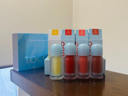 ジューシーベリープランピングリップオイル/TOCOBO/リップグロスを使ったクチコミ(2枚目)