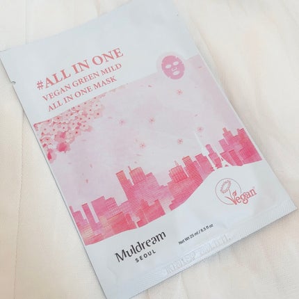 ヴィーガン グリーン マイルド ティーツリー ポア マスク/MULDREAM/シートマスク・パックを使ったクチコミ(6枚目)